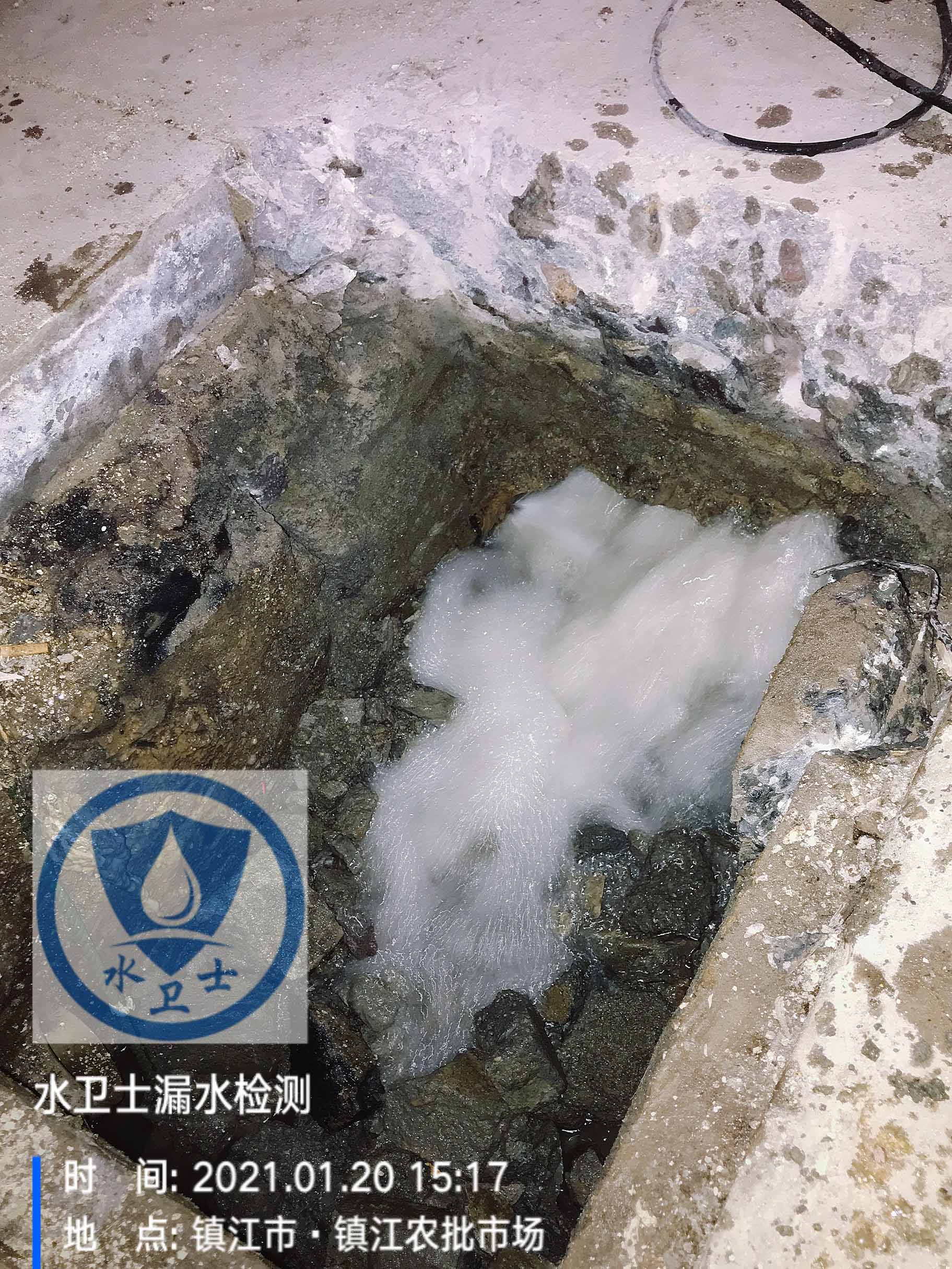 镇江消防管漏水检测案例